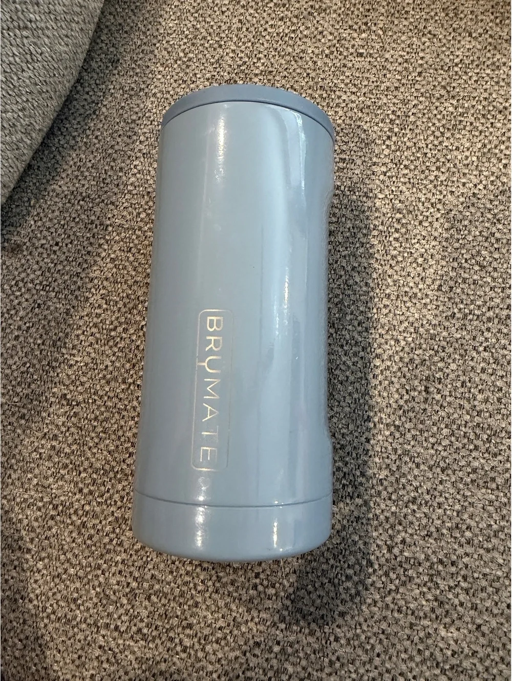 BrüMate Hopsulator Slim Insulated Stainless Steel Skinny Can Cooler, Color Denim